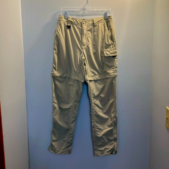 Columbia Pants - Women’s M Columbia GRT cargo khakis, sporty, zippers, shorts and pants